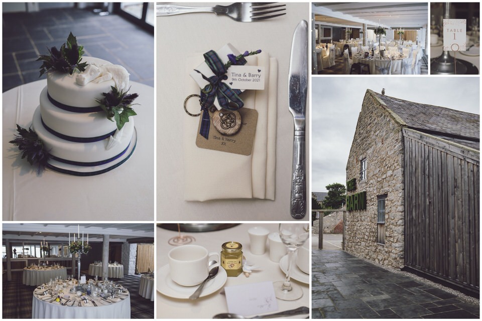 wedding reception collage pictures at Faenol Fawr Hotel North Wales